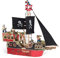 Papo - 60250 - Figurine - Bateau Des Pirates - Multicolore