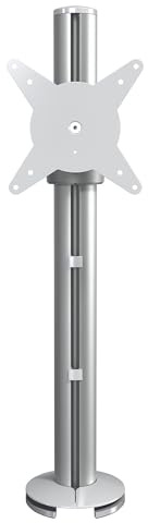 Dataflex Viewlite Monitorarm - Schreibtisch 102 - Flachbildschirm-Tischhalterungen (8 kg, 61 cm (24 Zoll), Silber)