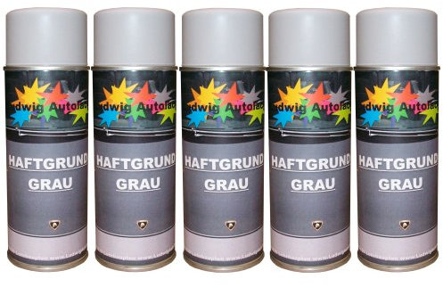 LudwigLacke Haftgrund 5 Spray grau 400 ml je Spraydose