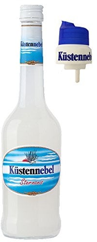 Küstennebel Sternanis Likör mit Korn 0,5 Liter + Ausgießer