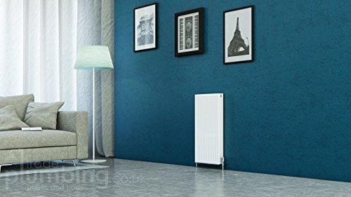K-Rad Kompact Type 21 Double Panel Single Convector Radiator H750mm x W400mm White