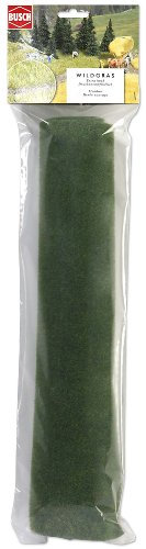 Busch 7210 - Wildgras-Geländeteppich dunkelgrün 50 x 40cm