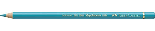 Faber-Castell Art & Graphic Polychromos Colour Pencil, (156), Cobalt Green, for Art, Craft, Drawing, Sketching, Home, School, University, Colouring