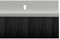 STORMGUARD 02SR0200914W- Sello del cepillo inferior de la puerta, Blanco, 914mm