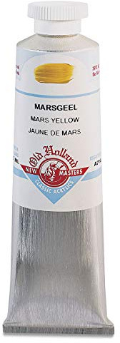 Old Holland New Masters Classic Acrylic 60 ml Tube - Mars Yellow