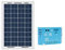 Ohm-Easy Kit Panneau Solaire polycristallin 10W 12V et régulateur 5A