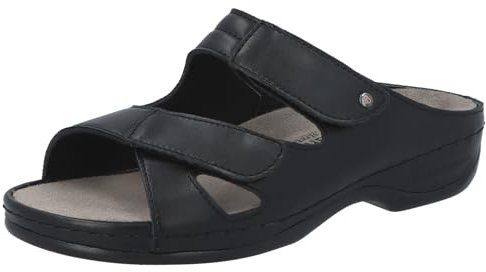 Berkemann Damen Janna Pantoletten, Schwarz (Schwarz 906), 40 EU