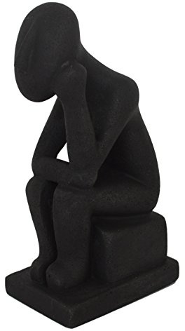 Estia Creations Thinking Man – Meditation Contemplation Figur – kykladische Kunst – Antiken Griechenland