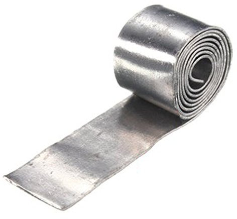 LNIMIKIY Weiche Blei Blei Rolle Blei Blei Rolle Angeln Sinkers Clip Tackle Angelzubehör Angelzubehör (1,0 mm)