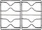 Smeg Kit 2 griglie in ferro smaltato nero lucido per cucina piano cottura 4 fuochi a gas - 694090842-694092109 - 694092108 - P5367/KIT