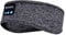 Jusimi Wireless Sleep Headphones & Mask & Headband V5.0 Bluetooth, Grey, 1 Count (Pack of 1), Women-Adults, Unisex, Adult Women, Fitness Enthusiasts, Side Sleepers
