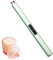 SUPRUS Accendino elettrico ad arco luminoso, antivento, senza fiamma, ricaricabile con serratura di sicurezza per candele, barbecue, campeggio (verde)
