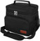 hombrima Lunch Bags, Insulated Lunch Box Cooler Bag for Kids Adults School Hiking Picnic (Black)