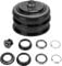 VGEBY Bicycle Headset, 44mm Bicycle Headset Double Bearings Mountain Bike Front Fork Stem Headset for Cycling(Black) Bicycles And Spare Parts Ride