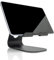Slabo Tablet Supporto Holder per Samsung Galaxy Tab A8 10.5 2021 | Samsung Galaxy Tab S8 | Samsung Galaxy Tab S8 Ultra | Samsung Galaxy Tab S8+ | Samsung Galaxy Tab S8 Plus Aluminum - Nero