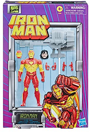 Hasbro Marvel Legends Series Retro Iron Man 6-inch Action Figure