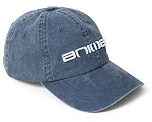 Animal Louis Organic Cap, Organic Fabric, Embroidered Logo, Curved Brim, Boys& Girls - Best for Outdoors & Trekking Navy