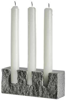 Koville Luxus Marmor Kerzenhalter 3 Löcher