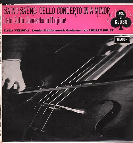 Saint-Saens - Cello Concerto In A Minor / Lalo - Cello Concerto In D Minor