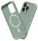 RhinoShield Case kompatibel mit [iPhone 15 Pro] | SolidSuit - MagSafe-kompatibel -Stoßdämpfende & schlanke Schutzhülle mit Premium Finish - 3.5 Meter Fallschutz - Salbeigrün