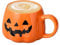 Zankie Tasse en céramique de Citrouille -1/2 pièces Tasse à café de Citrouille d'halloween Tasse de Citrouille Mignonne pour Le Lait de café |pour, Automne, récolte d'automne, Fourniture de fête