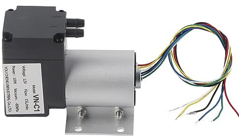 Membran-Vakuumpumpe, Mikro-Vakuumpumpe VN C1 DC12V Miniatur-Luftkompressor, ölfreie Membran, Zubehör für Aquarium-Luftpumpen und Zielgruppe