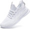 Oltyutc Scarpe Uomo Sneakers Scarpe Sportive da Tennis Leggere per Jogging, Corsa, attività all'aperto e Fitness in Palestra Bianco Taglia 39