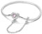Pandach Armband Damen 925 Sterling Silber, Armbänder Moments Schlangen-Gliederarmband Armkette Valentinstag Muttertag Geburtstags Weihnachten Geschenk für Frauen Freundin Mama CMB051