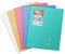 Clairefontaine 981441C Un Cahier Agrafé Koverbook Silver - 24x32 cm - 96 Pages Grands Carreaux - Papier Blanc 90 g - Couverture Polypro Opaque - Couleur Aléatoire
