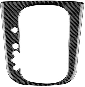 KUNGKIC Kohlefaser Auto Mitte Konsole Dekoration Panel Schalthebel Gangschaltung Abdeckung Aufkleber Innenverkleidung für VOlkswagen Vw Golf 6 GTI MK6 2008-2013 Scirocco 2009-2013 Zubehör (Stil B)