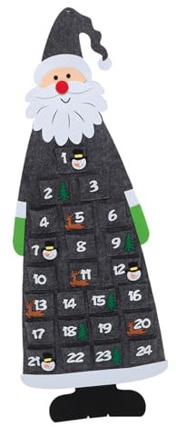 MAGICLULU 1stk Countdown-wandkalender Adventskalender Zum Aufhängen 2020 Wiederverwendbarer Adventskalender Weihnachtskalender Selber Machen Kinokarten Gefühlt Anhänger Weihnachtsbaum