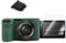 VOVMOEYA Étui A6700,Étui de Protection en Silicone pour Sony Alpha 6700 et Protecteur d'écran LCD pour Sony A6700 [2 Packs] et Cache Griffe d'Appareil Photo pour A6700
