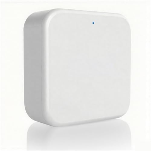 AceFox Gateway Wi-Fi G2 per blocco TT/blocco DD, funziona solo con 2,4 GHz | Telecomando, funziona con controllo vocale Alexa, cavo USB-C incluso, adattatore di alimentazione non incluso, bianco
