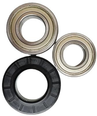 CINDTRGA Compatible con Lavadora de Tambor Samsung D35, rodamiento 6205RZ 6206RZ, Sello de Agua D25 6203RZ 6204RZ D30 6204 6205, Piezas de Lavadora(Color:D35 6205RZ 6206RZ)