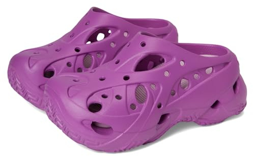 Crocs Women's Caged Clogs, Grapeberry, 6 UK