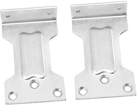 UKCOCO 2stücke Förmige Türschließer Installationsplatte Parallelplatte Für Türschließer Robust Und Langlebig Für Verschiedene Türtypen