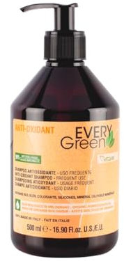 Every Green Antioxidant Shampoo für häufige Anwendung, 500 ml