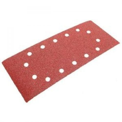 kwb Schleifstreifen 115x280 mm aus Korund mit Körnung 80, hochwertiger Verleimung, robustem Papierträger, universal einsetzbar für den groben Schliff von Holz und Metall