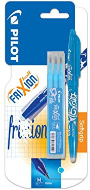 Pilot – Blisterverpackung FriXion Ball 0,7 – Roller radierbar türkis