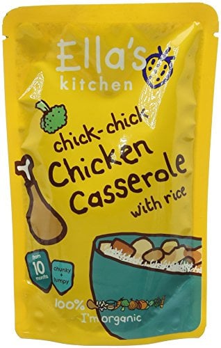 Ella's Kitchen Stage 3 from 10 Months Organic Chicken Casserole 190 g (Pack of 7)