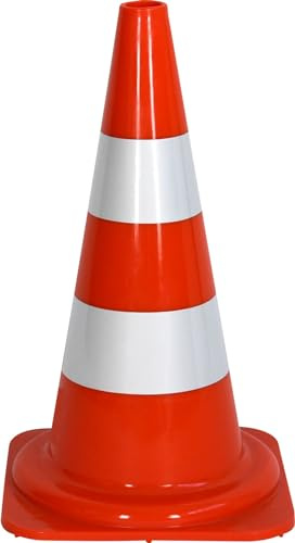 Viso CSC501 PP Stackable Class-1 Traffic Cone with Retro-flective Strip