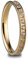 Bering Damen-Ring Edelstahl teilvergoldet Zirkonia weiß Gr. 65 (20.7)-556-27-91