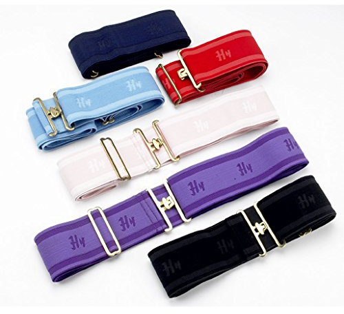 Y-H Hy Elastische Sattelgurt, Violett