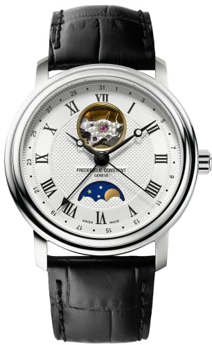 Frédérique Constant Men's Analogue Automatic Watch with Leather Strap FC-335MC4P6