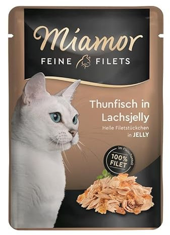 Miamor Feine Filets Thunfisch in Lachsjelly 100g