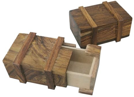 Sea-Club Geheime Kiste Schatulle Holz 8x5cm