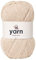 KORBOND Dk Beige Filato – 100 g di Lana acrilica – Leggero, ipoallergenico e Durevole Doppio Filato per Uncinetto (290 m totali)