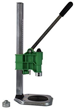 Adjustable Height Counter Top Capper for 26mm and 29mm Crown Caps Homebrew Beer Cider (Green)