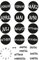 Stempel Clear von EFCO, Kalender 1, A7 / 74 x 105 mm, 21 - teilig, transparent