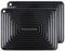 2 Pack Large Silicone Trivet Mats/Hot Pads,Pot Holder,9x12 Non Slip Flexible Durable Heat Resistant Pot Coaster Kitchen Table Countertop Mats (Black)